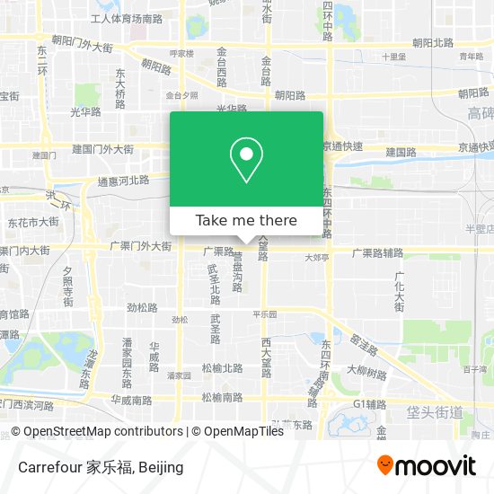 Carrefour 家乐福 map