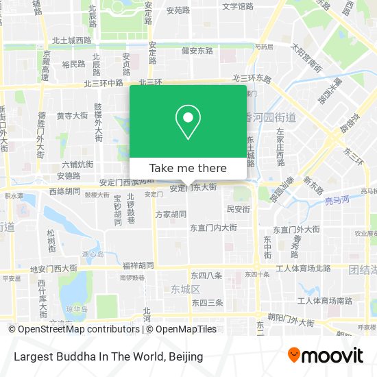 Largest Buddha In The World map