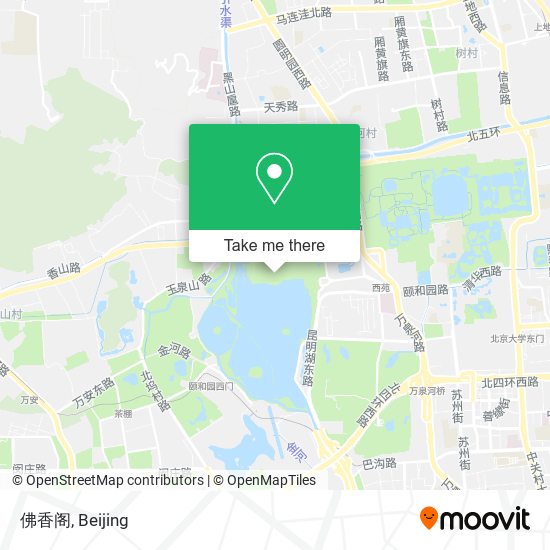 佛香阁 map
