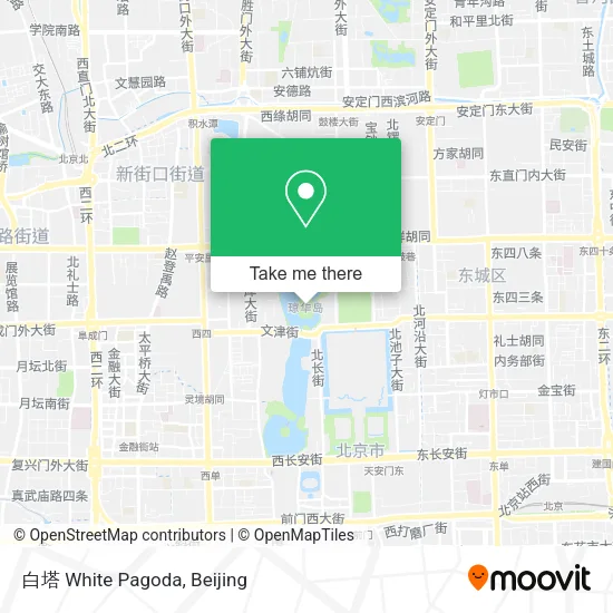 白塔 White Pagoda map