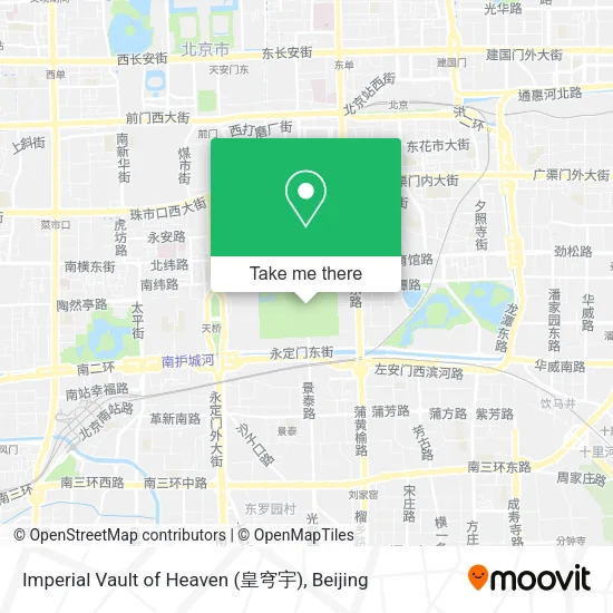 Imperial Vault of Heaven (皇穹宇) map