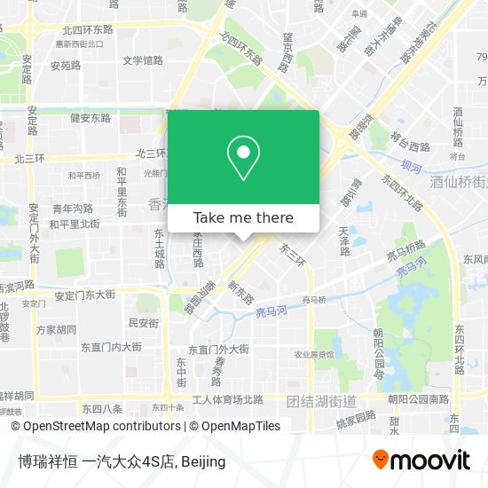 博瑞祥恒 一汽大众4S店 map