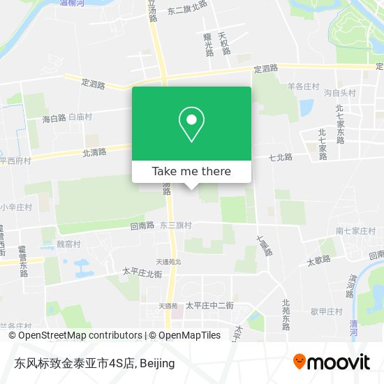 东风标致金泰亚市4S店 map