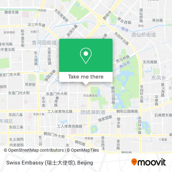 Swiss Embassy (瑞士大使馆) map