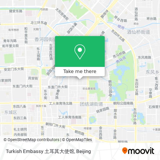Turkish Embassy 土耳其大使馆 map