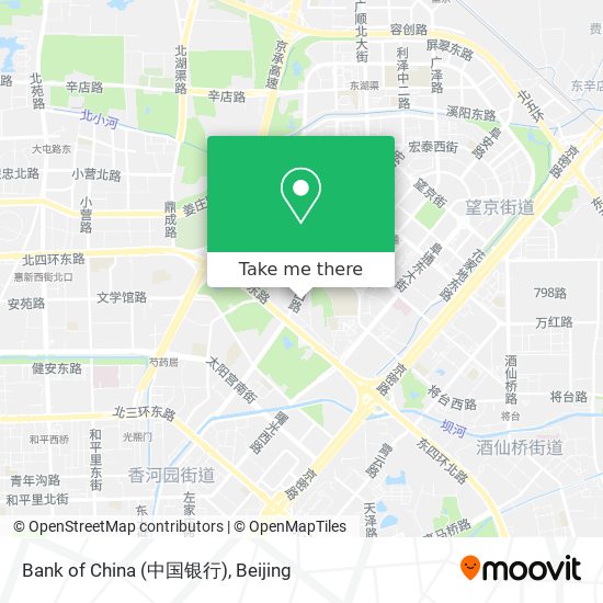 Bank of China (中国银行) map