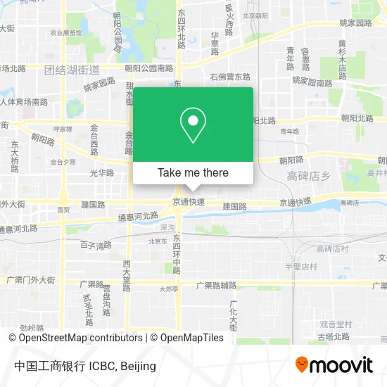 中国工商银行 ICBC map