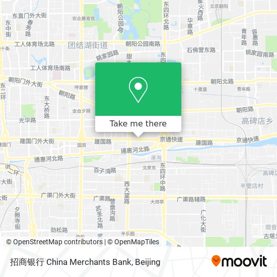 招商银行 China Merchants Bank map