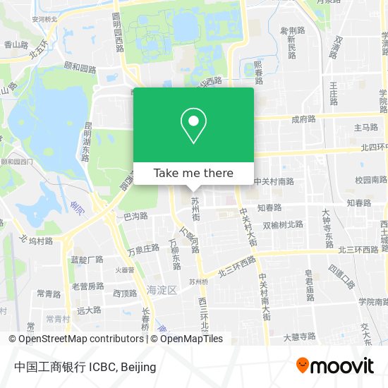 中国工商银行 ICBC map