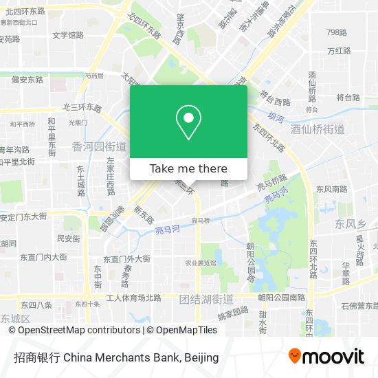 招商银行 China Merchants Bank map