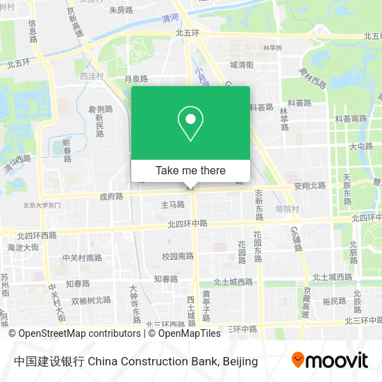 中国建设银行 China Construction Bank map