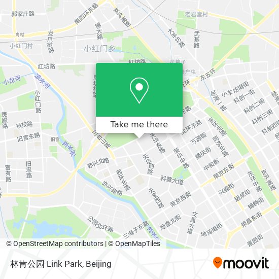 林肯公园 Link Park map