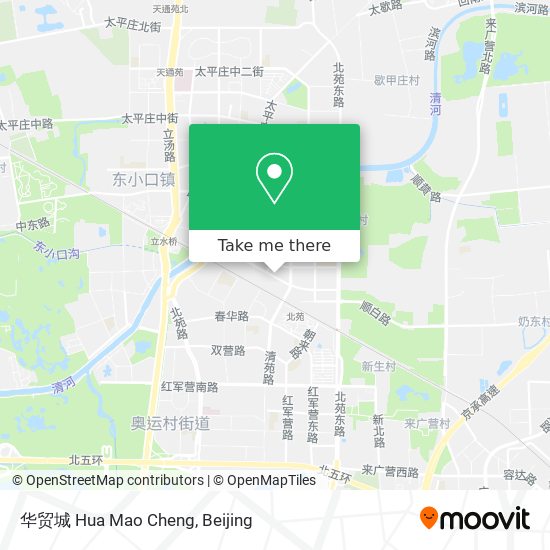华贸城 Hua Mao Cheng map