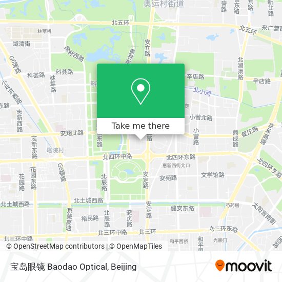 宝岛眼镜 Baodao Optical map