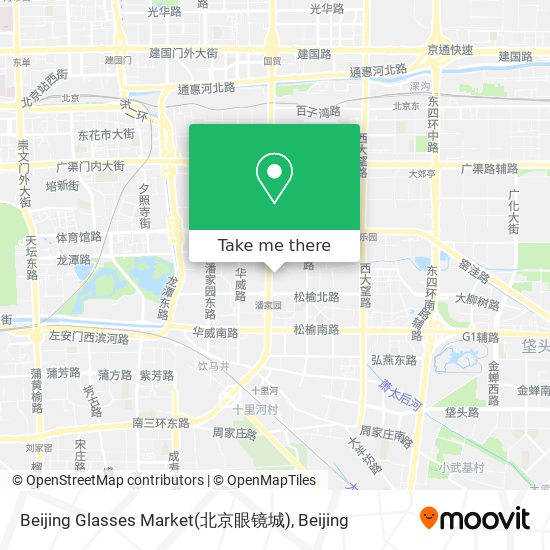 Beijing Glasses Market(北京眼镜城) map