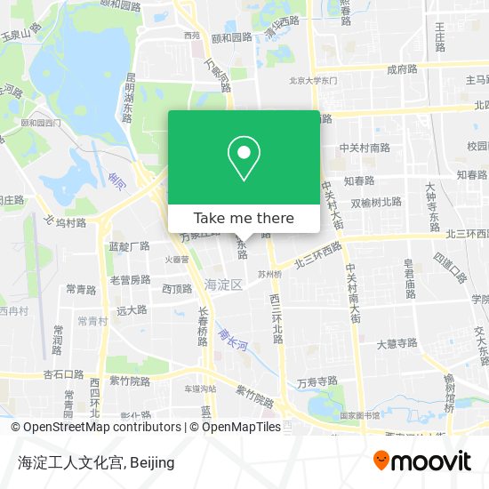 海淀工人文化宫 map