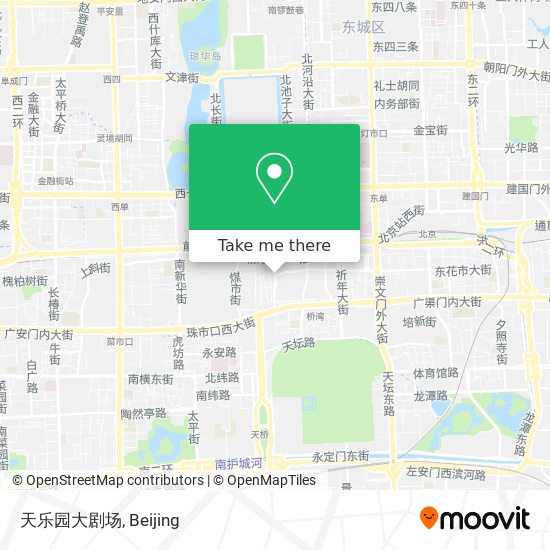 天乐园大剧场 map