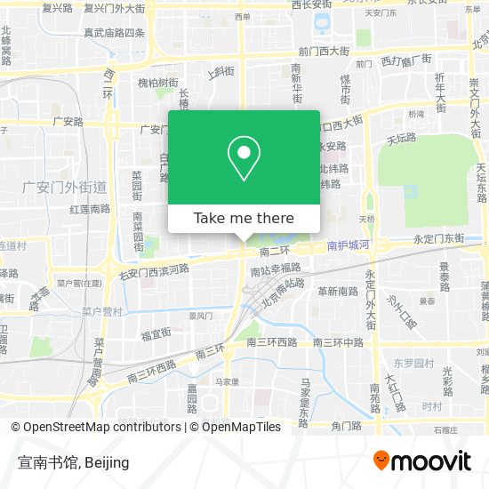 宣南书馆 map