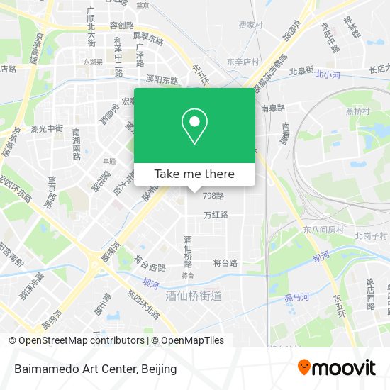 Baimamedo Art Center map