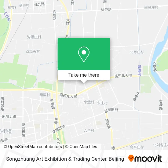 Songzhuang Art Exhibition & Trading Center map