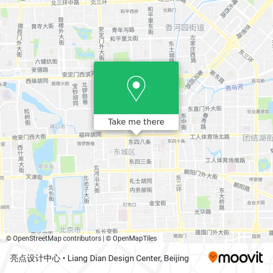 亮点设计中心 • Liang Dian Design Center map