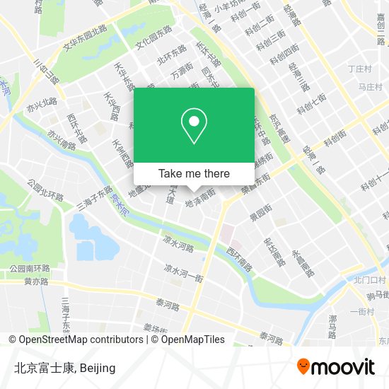 北京富士康 map