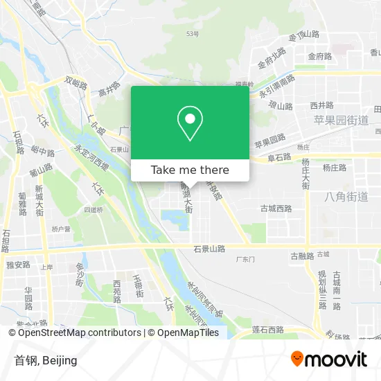 首钢 map