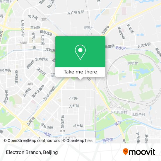 Electron Branch map