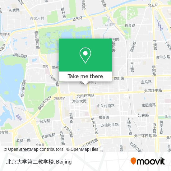 北京大学第二教学楼 map
