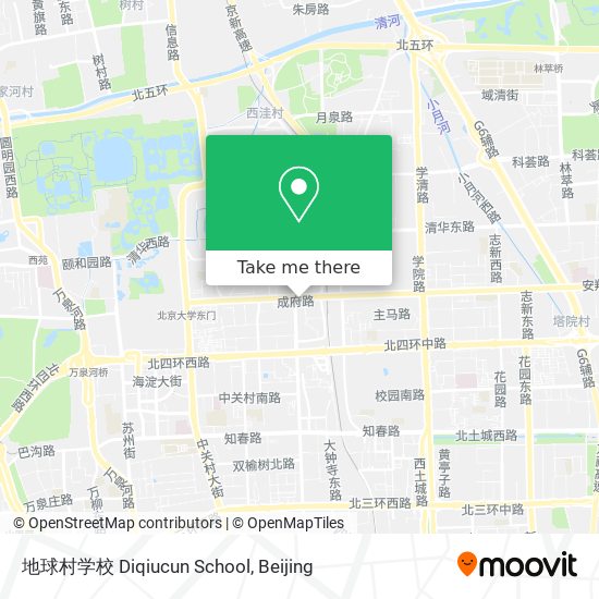 地球村学校 Diqiucun School map