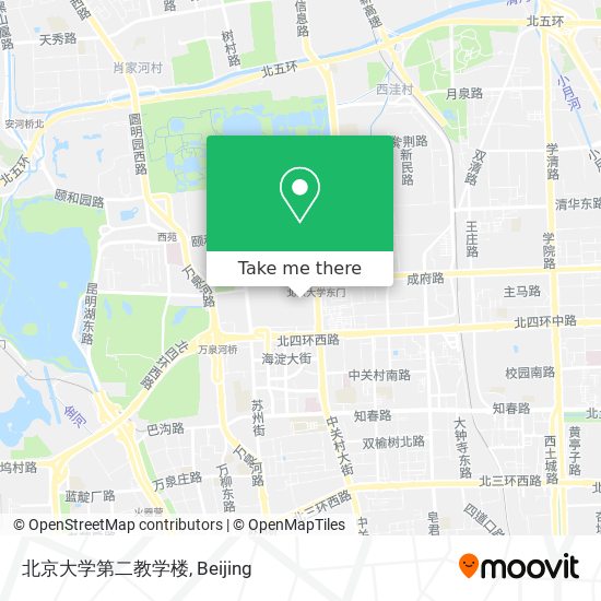 北京大学第二教学楼 map