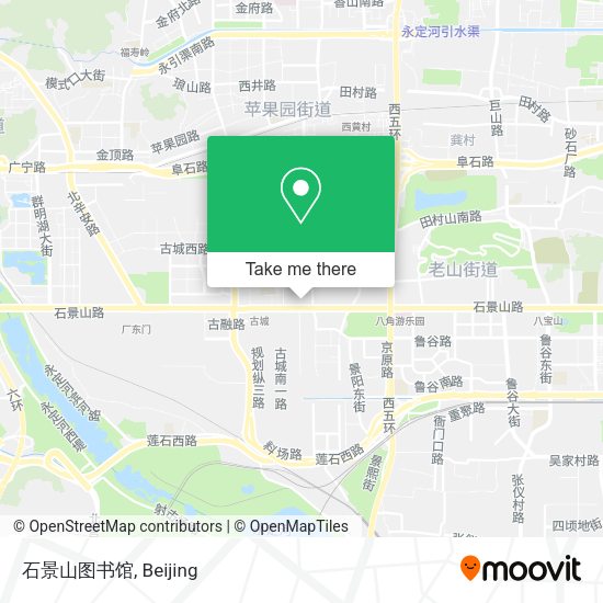 石景山图书馆 map