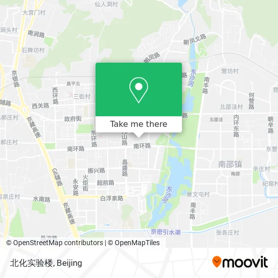 北化实验楼 map