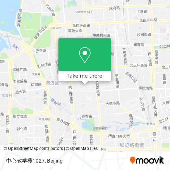 中心教学楼1027 map