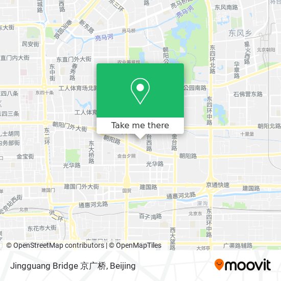 Jingguang Bridge 京广桥 map