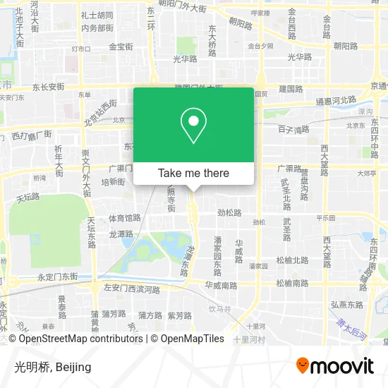 光明桥 map