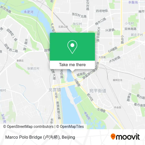 Marco Polo Bridge (卢沟桥) map