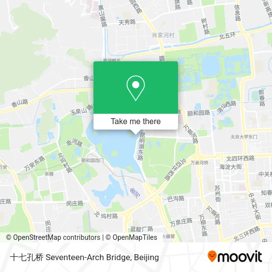 十七孔桥 Seventeen-Arch Bridge map