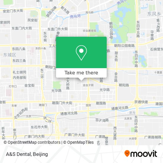 A&S Dental map