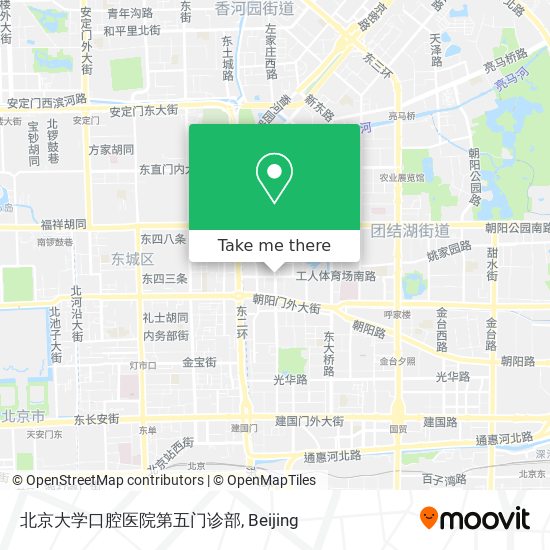 北京大学口腔医院第五门诊部 map