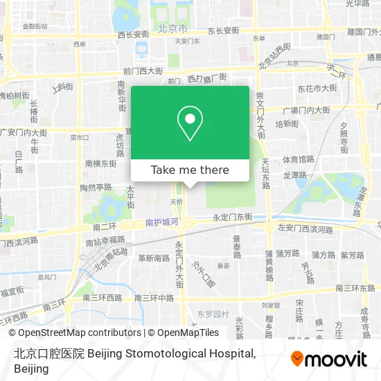 北京口腔医院 Beijing Stomotological Hospital map