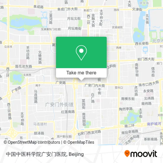 中国中医科学院广安门医院 map