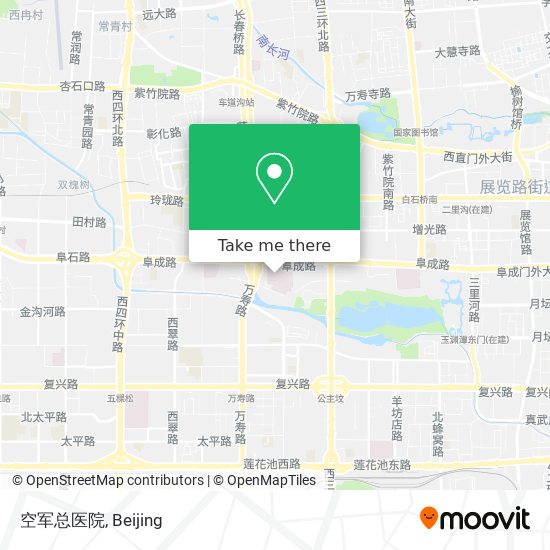 空军总医院 map