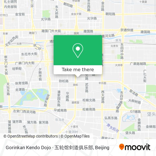 Gorinkan Kendo Dojo · 五轮馆剑道俱乐部 map