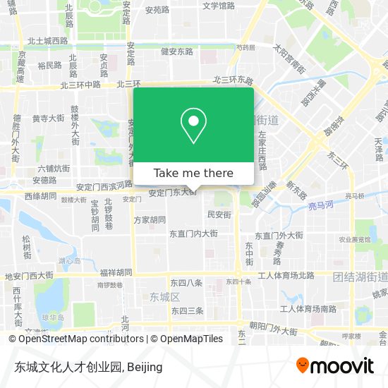 东城文化人才创业园 map