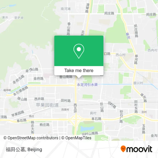 福田公墓 map