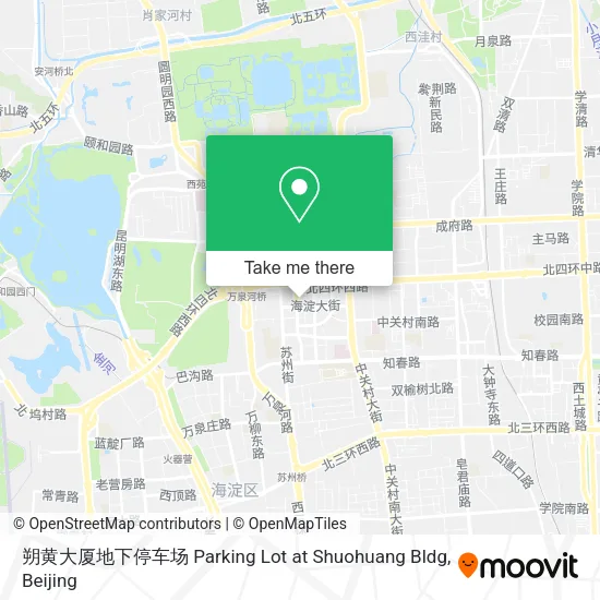 朔黄大厦地下停车场 Parking Lot at Shuohuang Bldg map