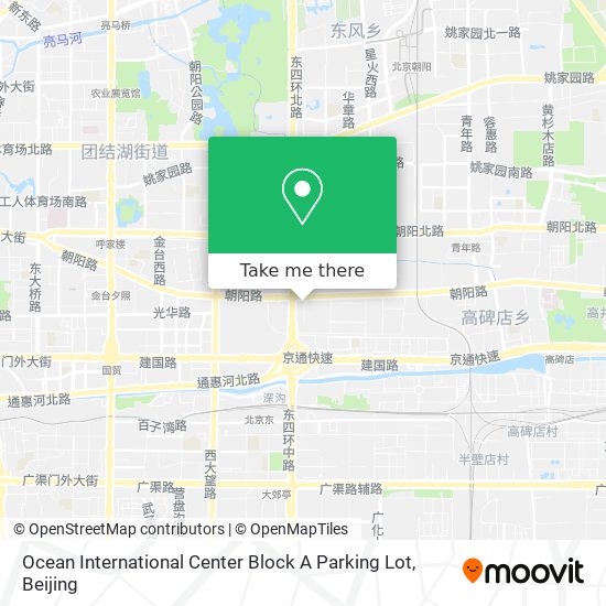 Ocean International Center Block A Parking Lot map