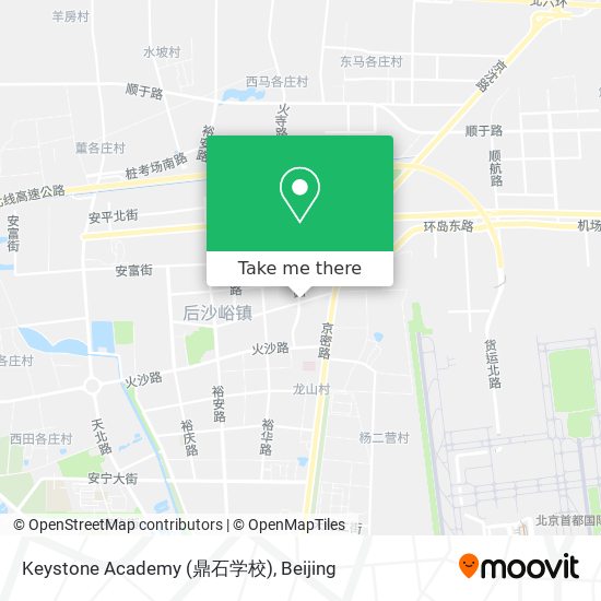 Keystone Academy (鼎石学校) map