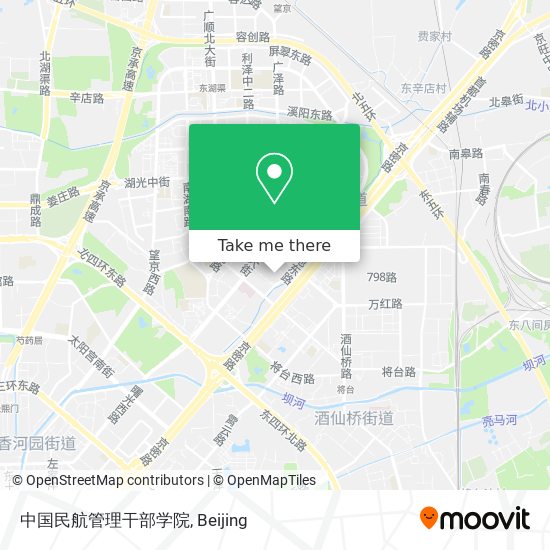 中国民航管理干部学院 map